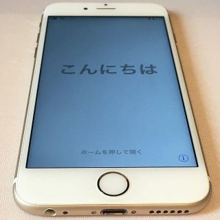 アップル(Apple)のiPhone6s 64GB au ゴールド 美品(スマートフォン本体)