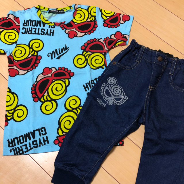 HYSTERIC MINI(ヒステリックミニ)のありがとうございます❤️ キッズ/ベビー/マタニティのキッズ服女の子用(90cm~)(Tシャツ/カットソー)の商品写真