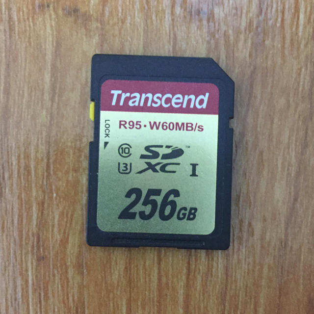 Transcend(トランセンド)のSDカード 256GB  スマホ/家電/カメラのカメラ(その他)の商品写真