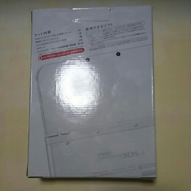 ニンテンドー3DS new 3DS LL パールホワイトの通販 by nikukyu26's shop｜ニンテンドー3DSならラクマ - ほぼ新品 格安定番