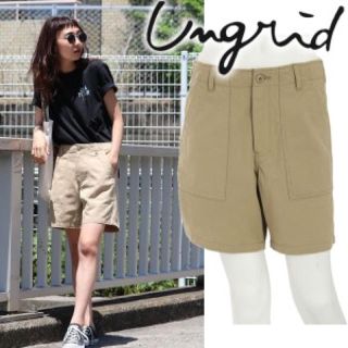 アングリッド(Ungrid)のウォッシュベイカーショートパンツ(カジュアルパンツ)