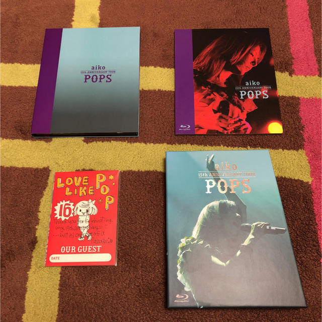 【専用】aiko POPS Blu-ray エンタメ/ホビーのDVD/ブルーレイ(ミュージック)の商品写真