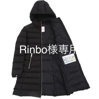 モンクレール(MONCLER)のモンクレール　ダウンコート　OROPHIN ブラック　国内百貨店購入　サイズ０(ダウンジャケット)