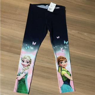 ディズニー(Disney)の新品タグ付き135ディズニーアナ雪スパッツ(パンツ/スパッツ)