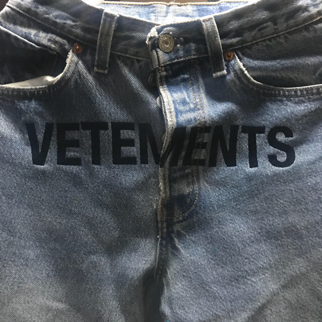 vetements levi's 18ss denim