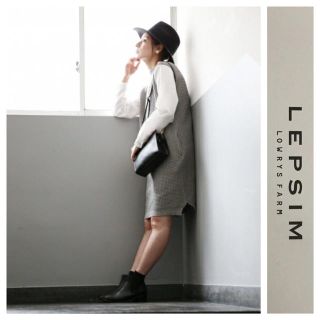 レプシィム(LEPSIM)のLEPSIM  ♡ サイドゴアショートブーツ 黒 ♡LOWRYSFARM(ブーツ)