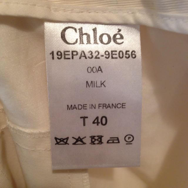 Chloe(クロエ)のChloe パンツ レディースのパンツ(クロップドパンツ)の商品写真