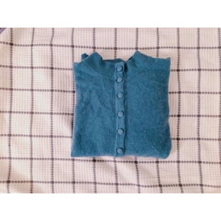ヤエカ(YAECA)のターコイズ色 used knit(ニット/セーター)