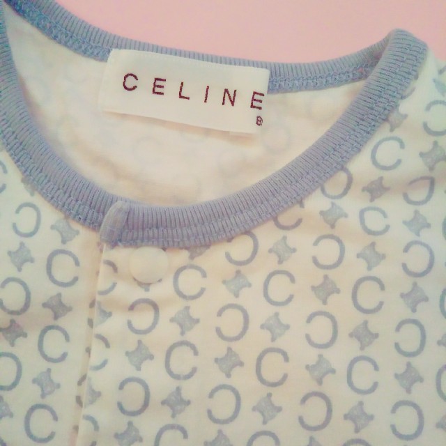 celine(セリーヌ)の【美品】CELINE／セリーヌロンパース80 キッズ/ベビー/マタニティのベビー服(~85cm)(ロンパース)の商品写真