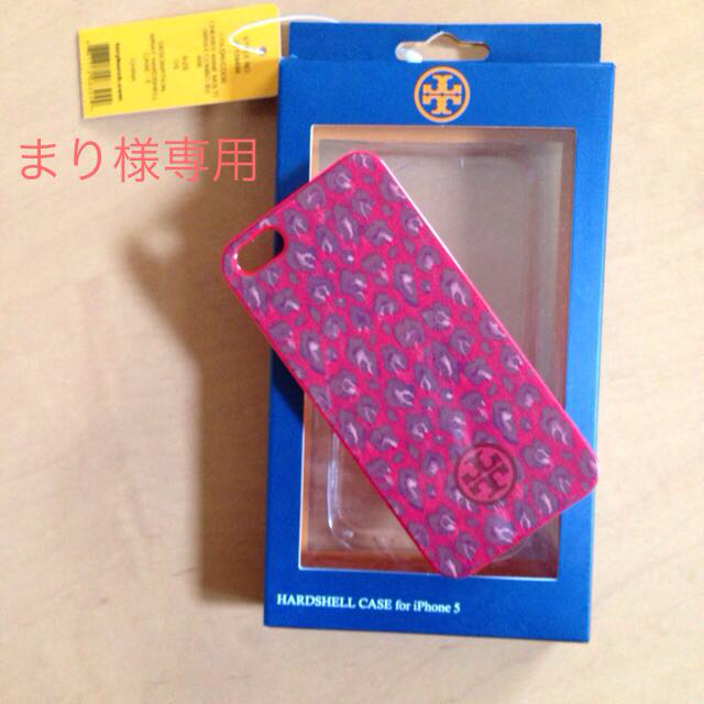 Tory Burch(トリーバーチ)のToryBurch iPhone5ケース スマホ/家電/カメラのスマホアクセサリー(モバイルケース/カバー)の商品写真