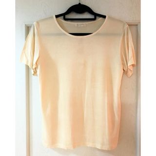 マックスマーラ(Max Mara)の100%シルク   半袖 カットソー ／ Tシャツ(カットソー(半袖/袖なし))