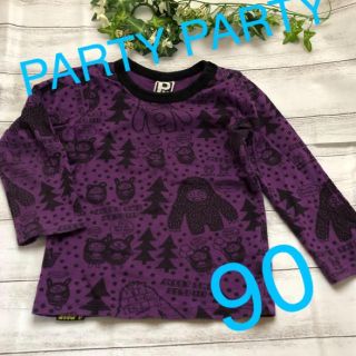 パーティーパーティー(PARTYPARTY)の☆ PARTY PARTY❣️長袖Tシャツ 90(Tシャツ/カットソー)