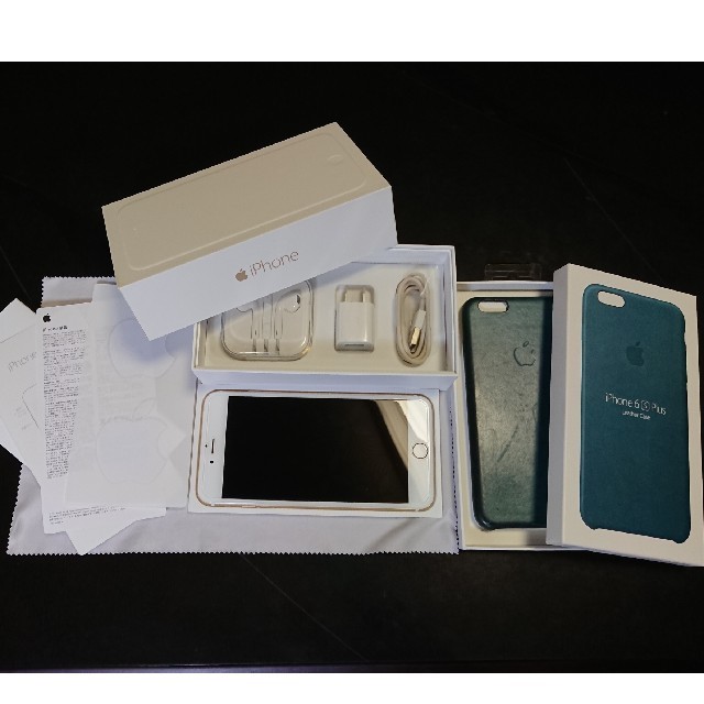 renさま専用!iPhone6 Plus Gold 64GB Docomo 大流行中! スマホ/家電