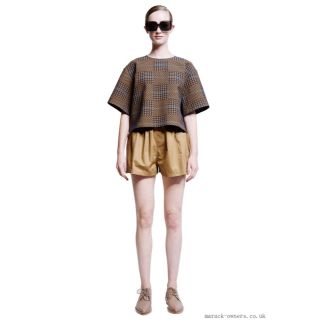 カレンウォーカー(KAREN WALKER)のkaren walker カレンウォーカー トップス ブラウス チェック(シャツ/ブラウス(半袖/袖なし))