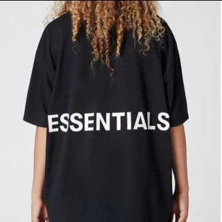 フィアオブゴッド(FEAR OF GOD)のessentials BLACK 確実正規品(Tシャツ/カットソー(半袖/袖なし))