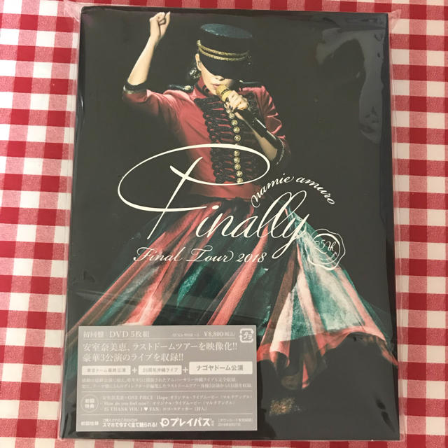 安室奈美恵 Finally  DVD  初回盤 名古屋ドーム