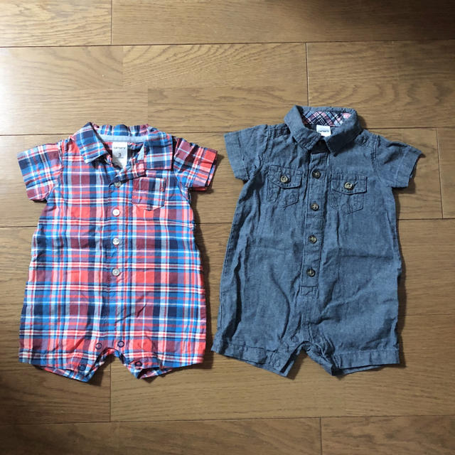 carter's(カーターズ)のcarter's ロンパース 3m 美品 キッズ/ベビー/マタニティのベビー服(~85cm)(ロンパース)の商品写真