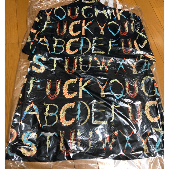 Supreme Alphabet Silk Shirt Mサイズ Supreme Alphabet Silk Shirt Mサイズ