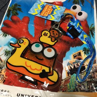 ユニバーサルスタジオジャパン(USJ)の☆USJ限定☆ミニオンボブのチケットホルダー☆(キャラクターグッズ)