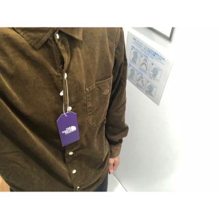 ザノースフェイス(THE NORTH FACE)のThe north face コーデュロイ シャツ(Tシャツ/カットソー(七分/長袖))