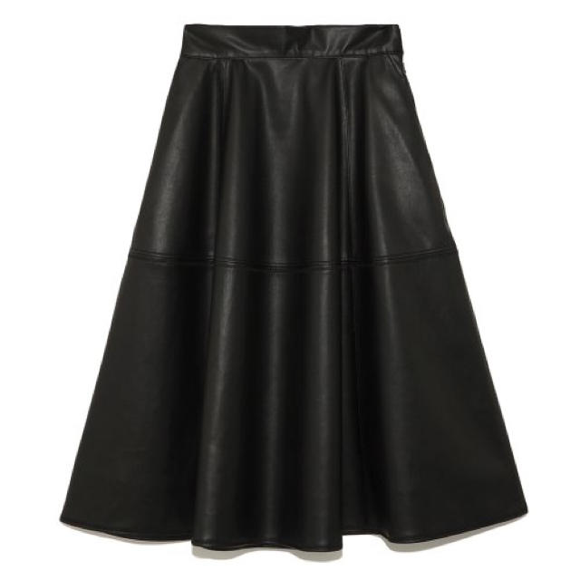 FRAY I.D(フレイアイディー)のCELFORD_フェイクレザースカート レディースのスカート(ひざ丈スカート)の商品写真