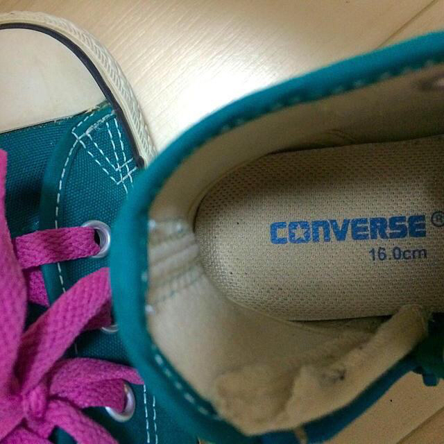 CONVERSE(コンバース)のkids AllSTARハイカット キッズ/ベビー/マタニティのキッズ靴/シューズ(15cm~)(その他)の商品写真