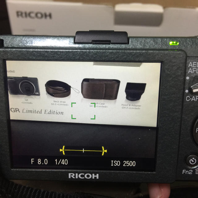 RICOH(リコー)の【AL様専用】RICOH GR limited edition スマホ/家電/カメラのカメラ(コンパクトデジタルカメラ)の商品写真