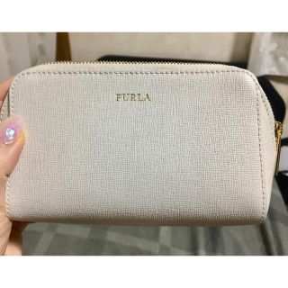 フルラ(Furla)のフルラ ポーチ（ホワイト）(ポーチ)