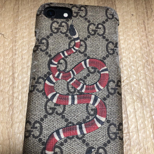 Gucci - 欠伸様  GUCCI iPhone7 ケース  中古の通販 by fxxk's shop｜グッチならラクマ