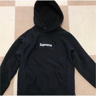シュプリーム(Supreme)のsupreme box logo パーカー black 13aw(パーカー)