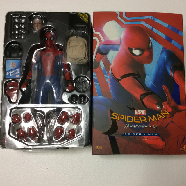 MARVEL - ホットトイズ スパイダーマン ホームカミング 開封品の通販