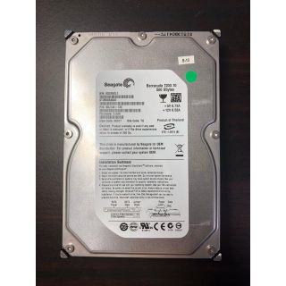 値下 Seagate 500GB HDD 正常動作品 3.5インチ(PCパーツ)