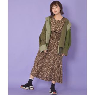 ダブルクローゼット(w closet)のw closet 3色切替ミリタリージャケット(ミリタリージャケット)