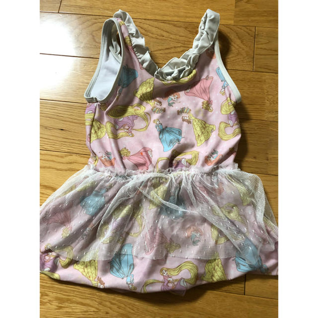 しまむら(シマムラ)のディズニープリンセス 水着130cm キッズ/ベビー/マタニティのキッズ服女の子用(90cm~)(水着)の商品写真