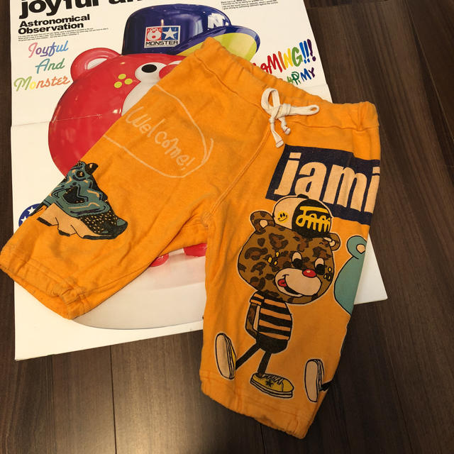 JAM(ジャム)のオレンジ JAM パンツ 120 キッズ/ベビー/マタニティのキッズ服女の子用(90cm~)(パンツ/スパッツ)の商品写真