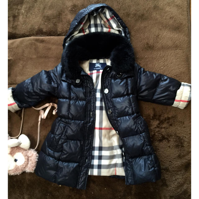 バーバリー BURBERRY キッズ 子供服アウターダウンコートノバチェック-