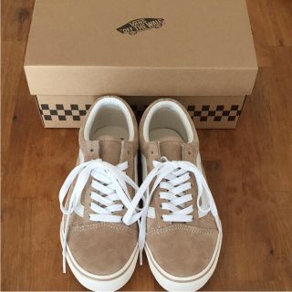 ヴァンズ(VANS)のVANS バンズ オールドスクール ベージュ 23.5㎝ オールスエード (スニーカー)