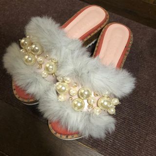 ファーファー(fur fur)のFUR FURサンダル(サンダル)