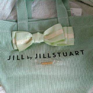 ジルバイジルスチュアート(JILL by JILLSTUART)のチープトートミントグリーン(トートバッグ)