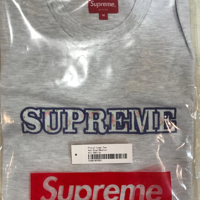 Supreme(シュプリーム)のsupreme18FW AW Floral Logo Tee Mサイズ  メンズのトップス(Tシャツ/カットソー(半袖/袖なし))の商品写真