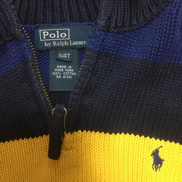 POLO RALPH LAUREN(ポロラルフローレン)のポロ ラルフローレン セーター 110 キッズ/ベビー/マタニティのキッズ服男の子用(90cm~)(Tシャツ/カットソー)の商品写真