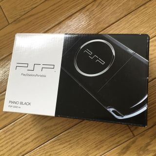 プレイステーションポータブル(PlayStation Portable)のSONY PSP  PSP-3000PB PIANOBLACK 新品未使用品(携帯用ゲーム機本体)