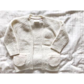 ザラ(ZARA)のzarababy ポケットファーカーディガン 92(カーディガン)