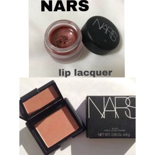 ナーズ(NARS)の【お値下げ】NARS セット 新品未使用  グロス ブラッシュ LUSTER(チーク)