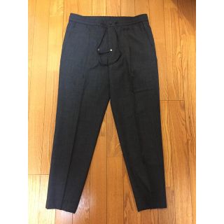 ダントン(DANTON)のMORRIS & SONS　イージースラックス ビショップ Bshop グレー(サルエルパンツ)