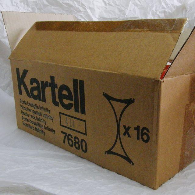 kartell(カルテル)のkartell カルテル ボトル ワイン ラック 14ピース インテリア/住まい/日用品のキッチン/食器(収納/キッチン雑貨)の商品写真