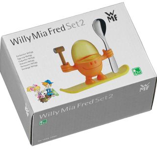 ヴェーエムエフ(WMF)のWMF ヴェーエムエフ エッグカップ（オレンジ）(収納/キッチン雑貨)