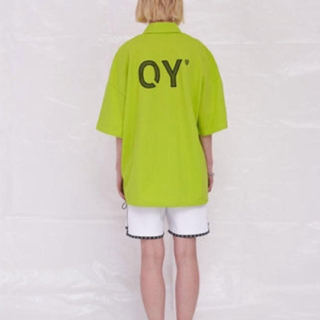 OY ハーフジップポロシャツ メンズのトップス(ポロシャツ)の商品写真
