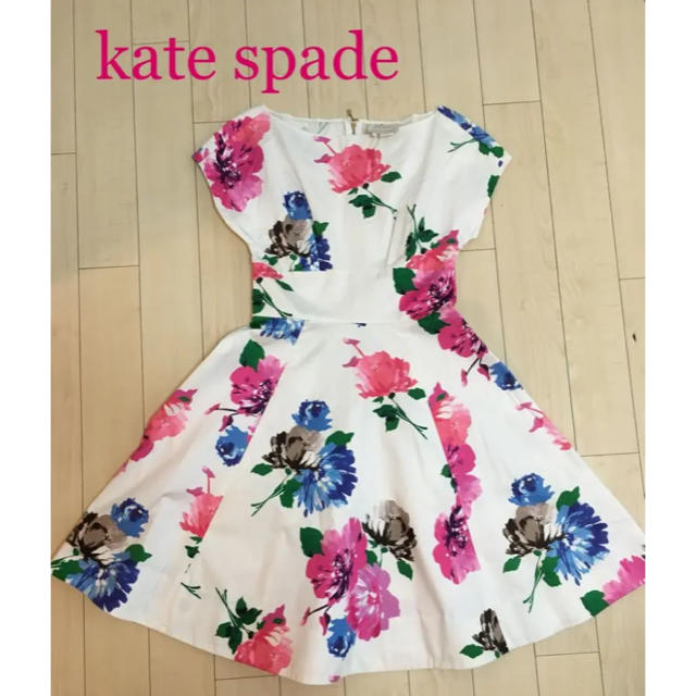 kate spade new york(ケイトスペードニューヨーク)の美品♡ケイトスペード ワンピース レディースのワンピース(ひざ丈ワンピース)の商品写真