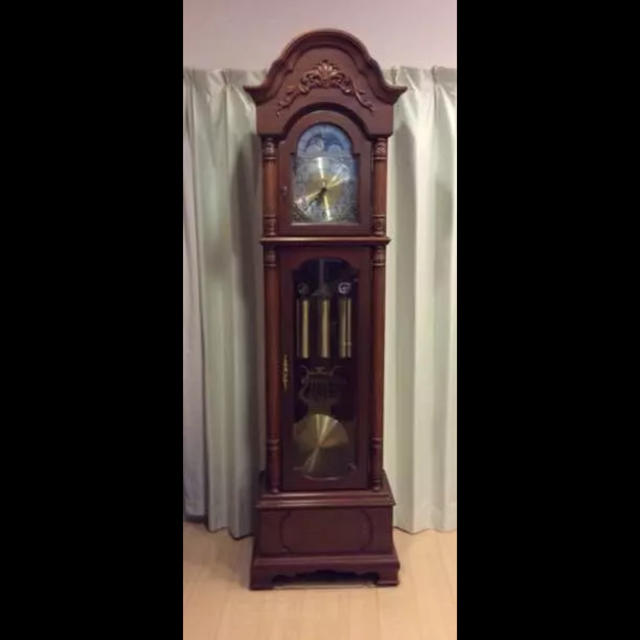 春のコレクション 大型 日本製 リズム Blestim ホールクロック 置時計